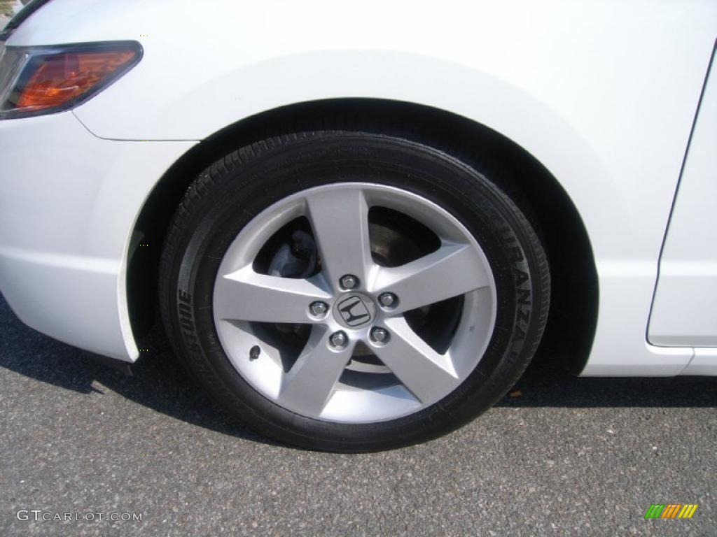 2006 Civic EX Coupe - Taffeta White / Ivory photo #22