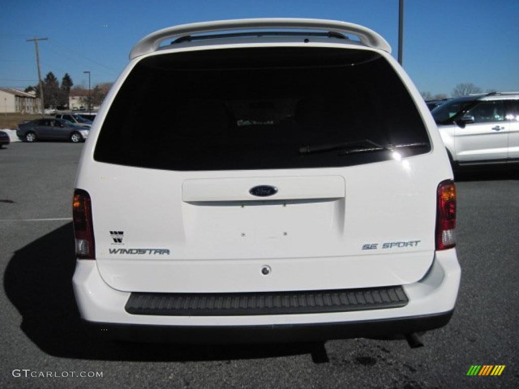 Vibrant White 2001 Ford Windstar SE Sport Exterior Photo #45528152