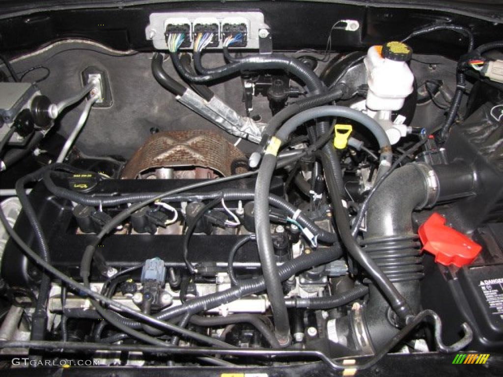 2008 Mercury Mariner I4 4WD Engine Photos