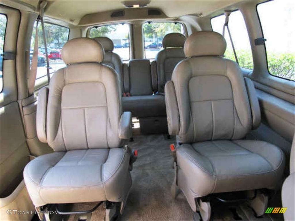 2002 GMC Savana Van G1500 SLT Passenger Interior Color Photos