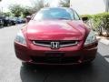 2003 Redondo Red Pearl Honda Accord EX V6 Sedan  photo #7