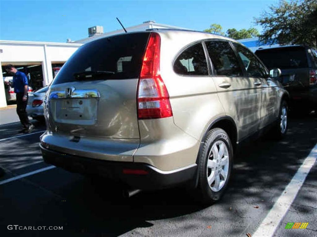 2008 CR-V EX-L - Borrego Beige Metallic / Ivory photo #2