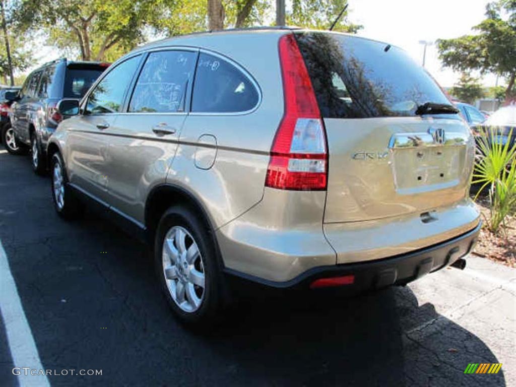 2008 CR-V EX-L - Borrego Beige Metallic / Ivory photo #3