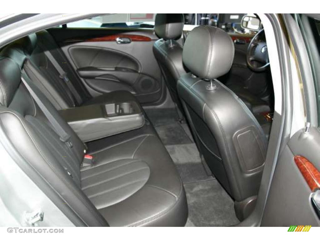 Ebony Interior 2008 Buick Lucerne CXS Photo #45530356