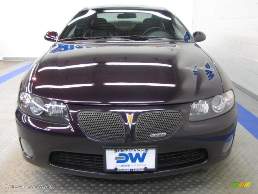 2004 GTO Coupe - Cosmos Purple Metallic / Dark Purple photo #7