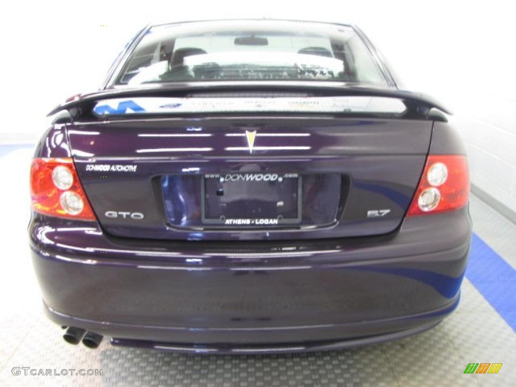 Cosmos Purple Metallic 2004 Pontiac GTO Coupe Exterior Photo #45530456