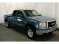 2008 Stealth Gray Metallic GMC Sierra 1500 SLE Extended Cab 4x4  photo #1