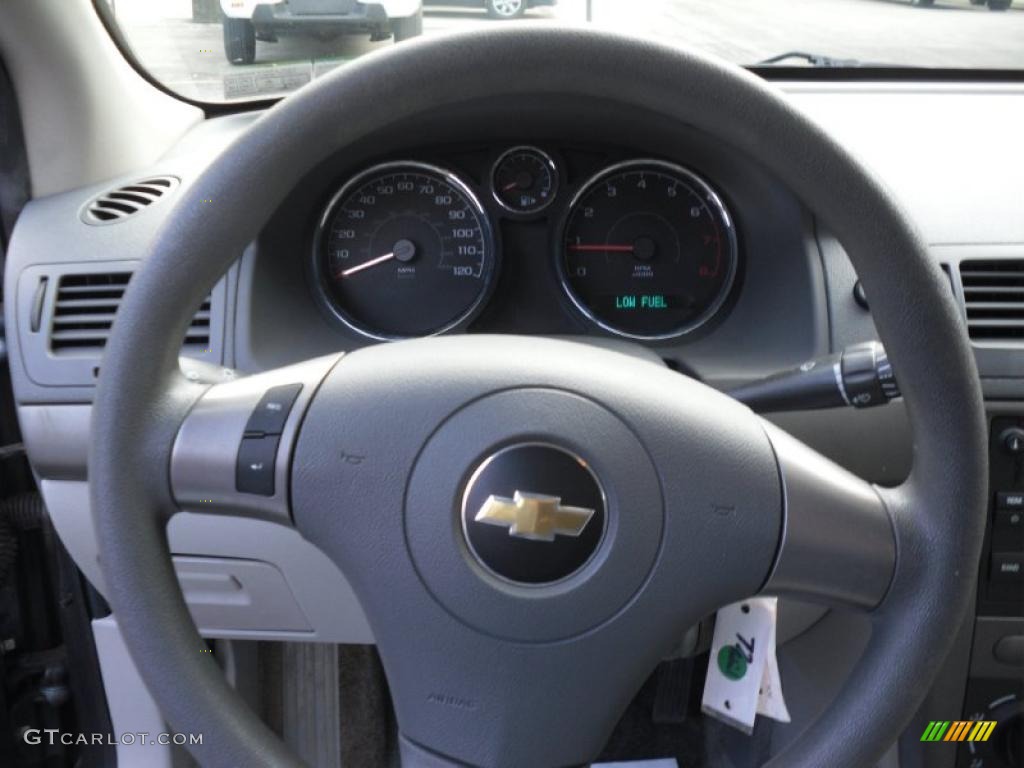 2007 Cobalt LS Sedan - Blue Granite Metallic / Gray photo #11