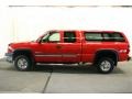 2003 Victory Red Chevrolet Silverado 2500HD LS Extended Cab 4x4  photo #22