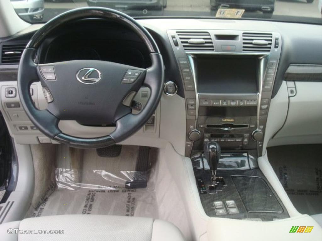 2009 Lexus LS 460 L AWD Light Gray Dashboard Photo #45531716