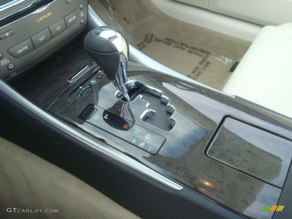 2010 Lexus IS 350C Convertible 6 Speed Paddle-Shift Automatic Transmission Photo #45533445