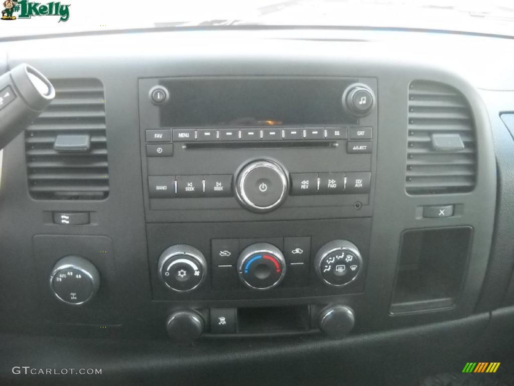 2009 Silverado 1500 LT Crew Cab 4x4 - Blue Granite Metallic / Dark Titanium photo #17