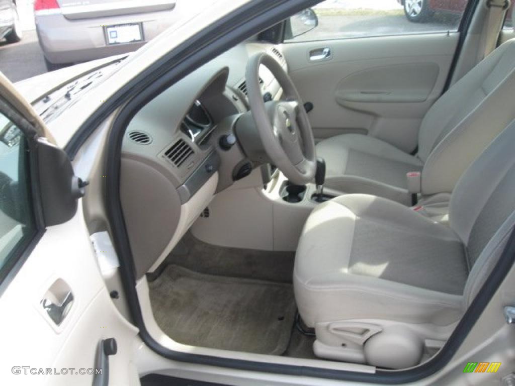 Neutral Beige Interior 2007 Chevrolet Cobalt Ls Sedan Photo