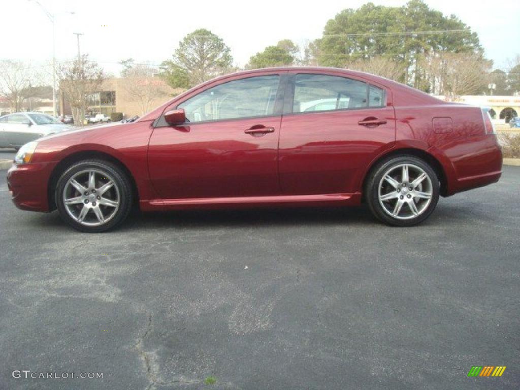 Ultra Red Pearl 2007 Mitsubishi Galant RALLIART Exterior Photo #45534569