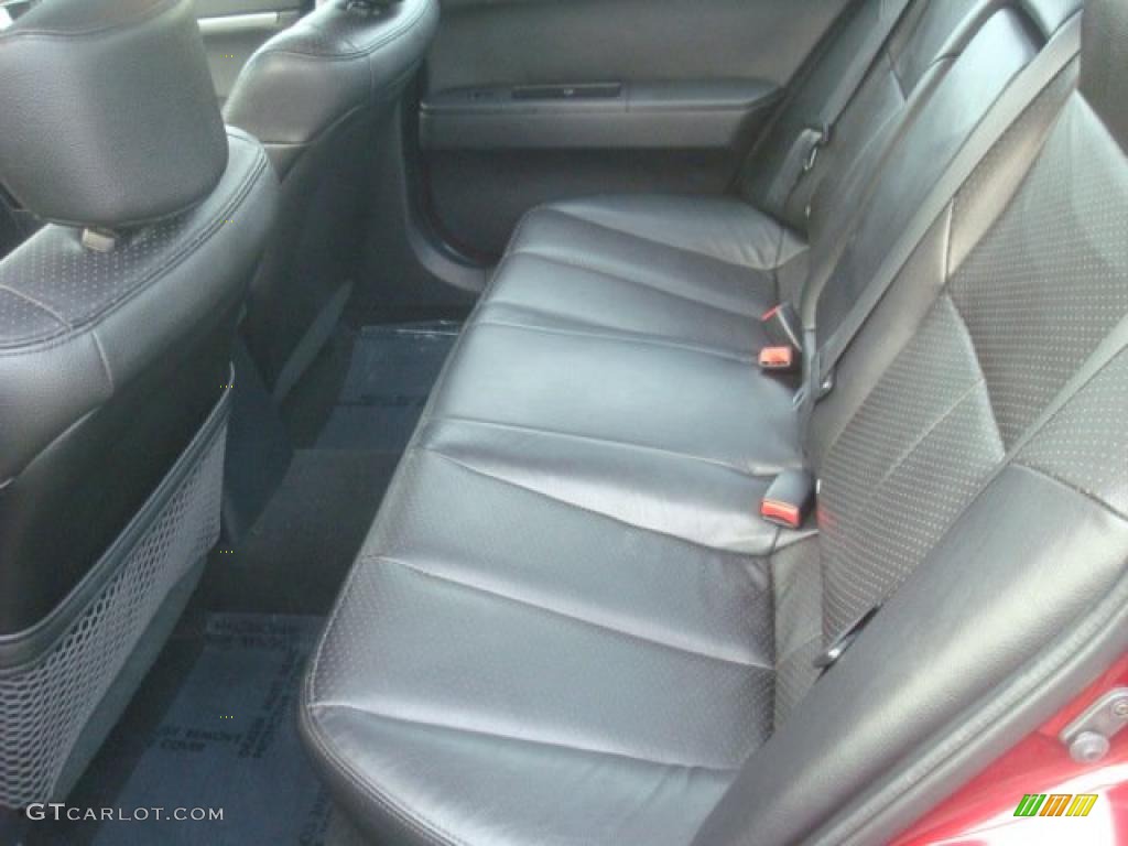 Black Interior 2007 Mitsubishi Galant RALLIART Photo #45534589