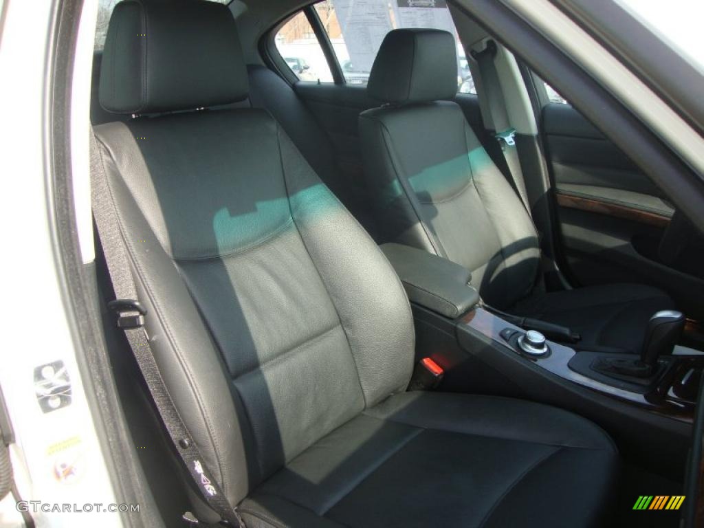 2008 3 Series 328xi Sedan - Alpine White / Black photo #7