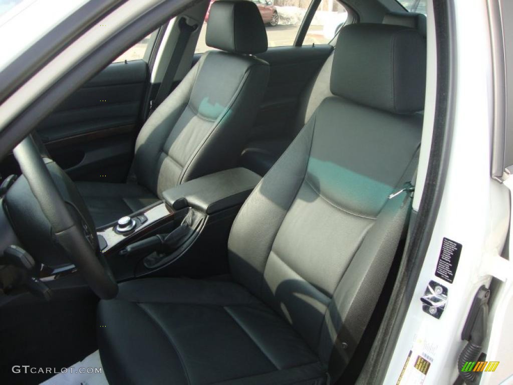 2008 3 Series 328xi Sedan - Alpine White / Black photo #8