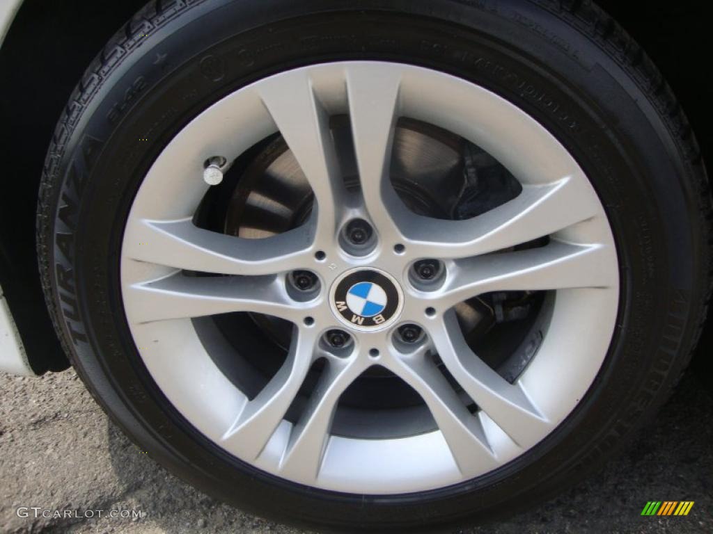 2008 3 Series 328xi Sedan - Alpine White / Black photo #13