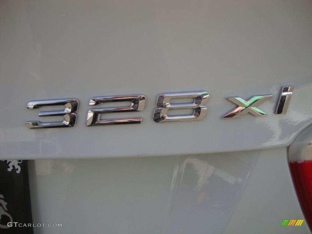 2008 3 Series 328xi Sedan - Alpine White / Black photo #30