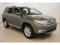 Cypress Green Pearl 2011 Toyota Highlander SE 4WD Exterior