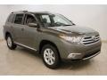 2011 Cypress Green Pearl Toyota Highlander SE 4WD  photo #1