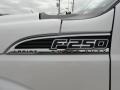 2011 White Platinum Metallic Tri-Coat Ford F250 Super Duty Lariat Crew Cab 4x4  photo #12