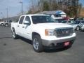2008 Summit White GMC Sierra 1500 SLE Crew Cab  photo #2