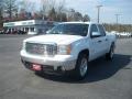 2008 Summit White GMC Sierra 1500 SLE Crew Cab  photo #4
