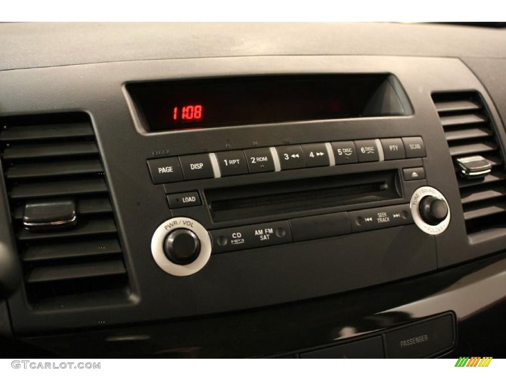 2008 Mitsubishi Lancer Evolution MR Controls Photo #45538315