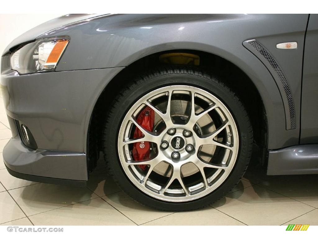 2008 Mitsubishi Lancer Evolution MR Wheel Photo #45538359