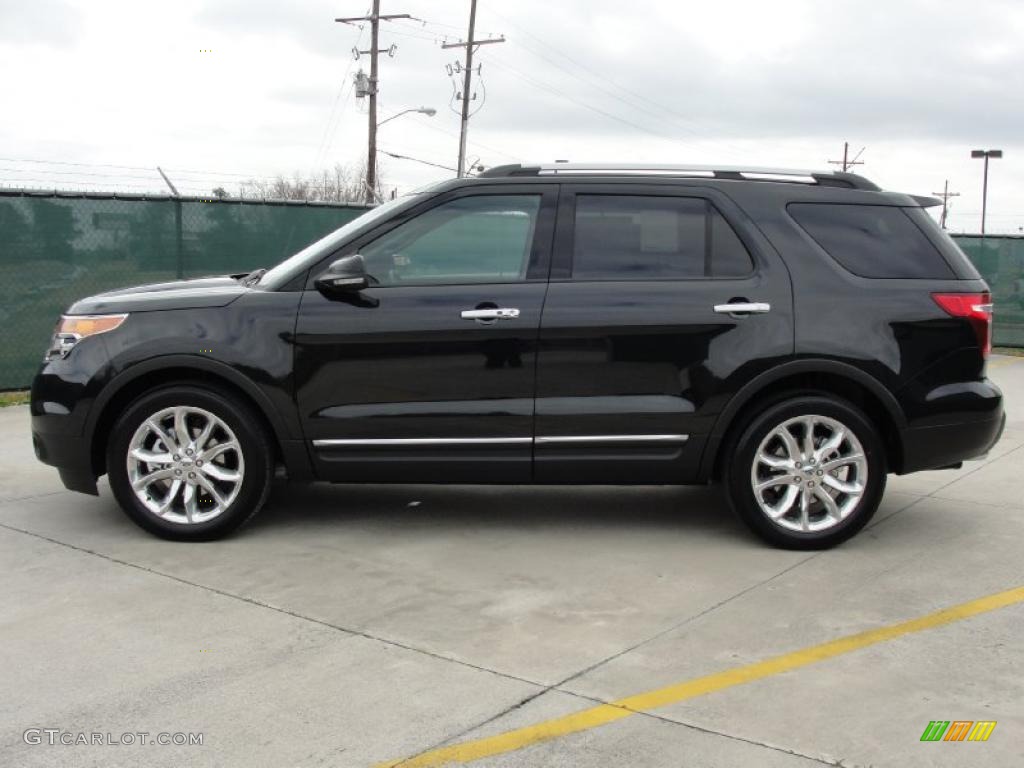 Tuxedo Black Metallic 2011 Ford Explorer Limited Exterior Photo #45538644