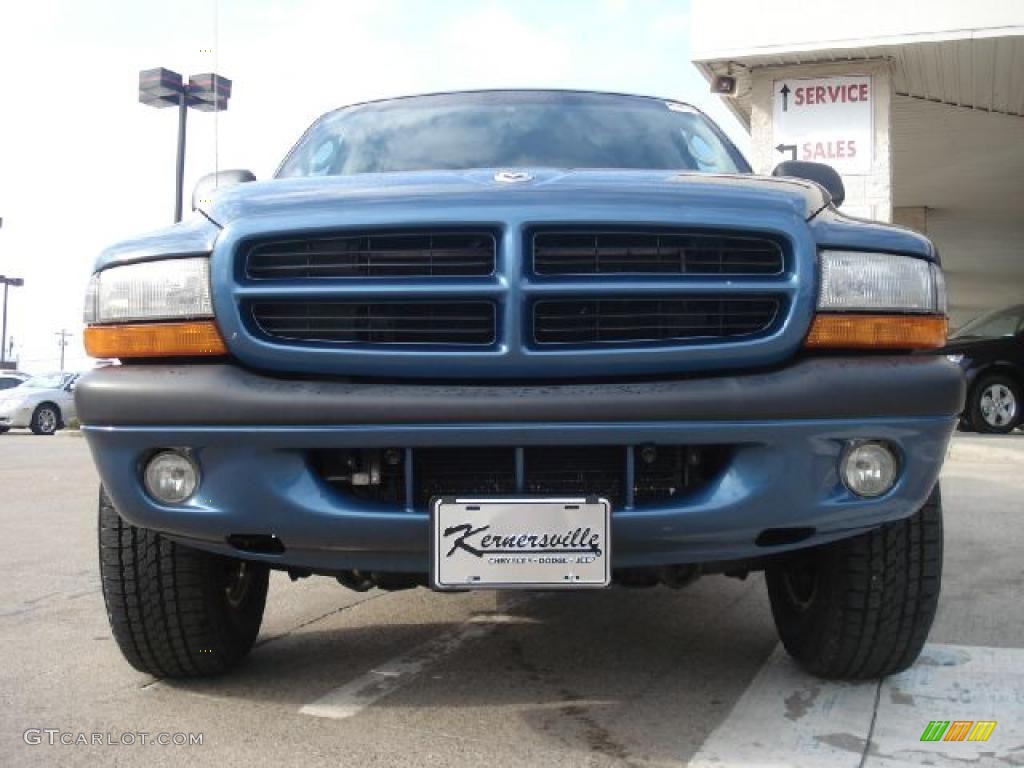 2003 Dakota Sport Quad Cab 4x4 - Atlantic Blue Pearlcoat / Dark Slate Gray photo #8