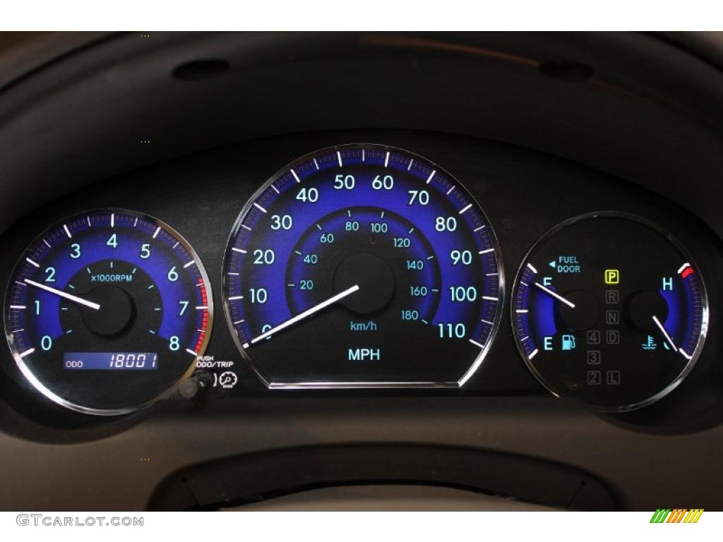 2010 Toyota Sienna XLE Gauges Photo #45539467