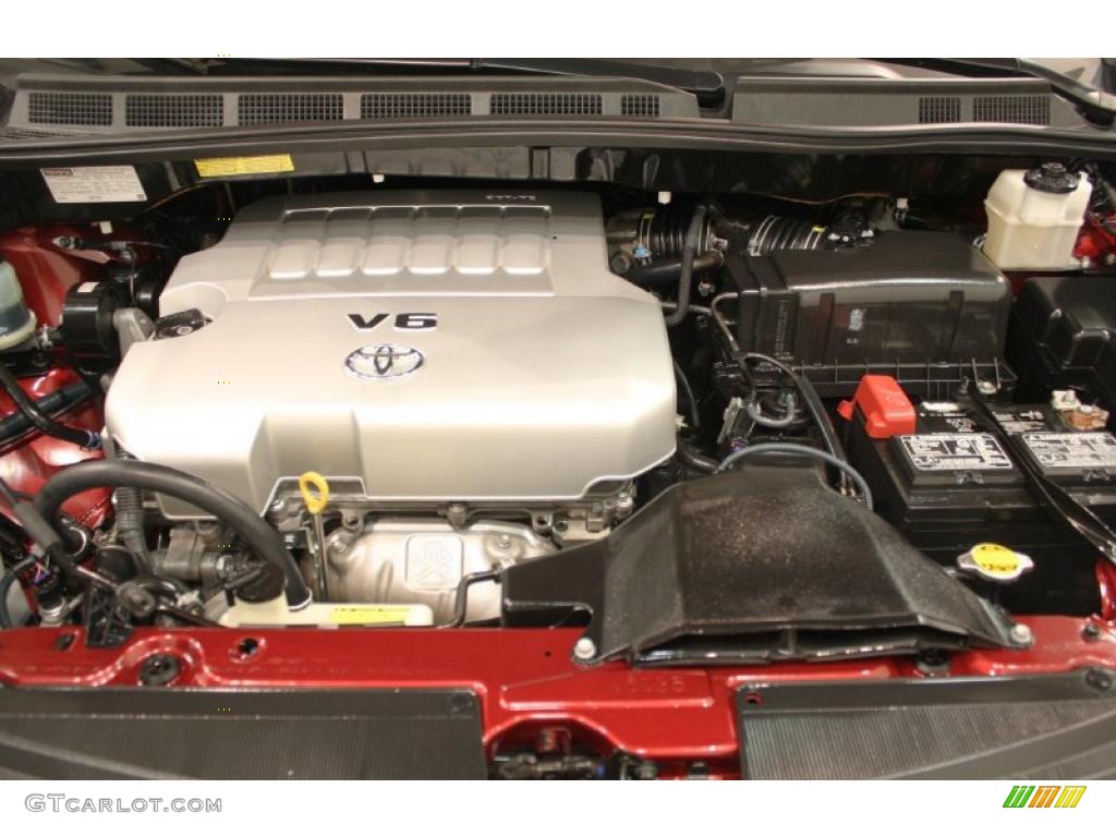 2010 Toyota Sienna XLE 3.5 Liter DOHC 24-Valve VVT-i V6 Engine Photo #45539507