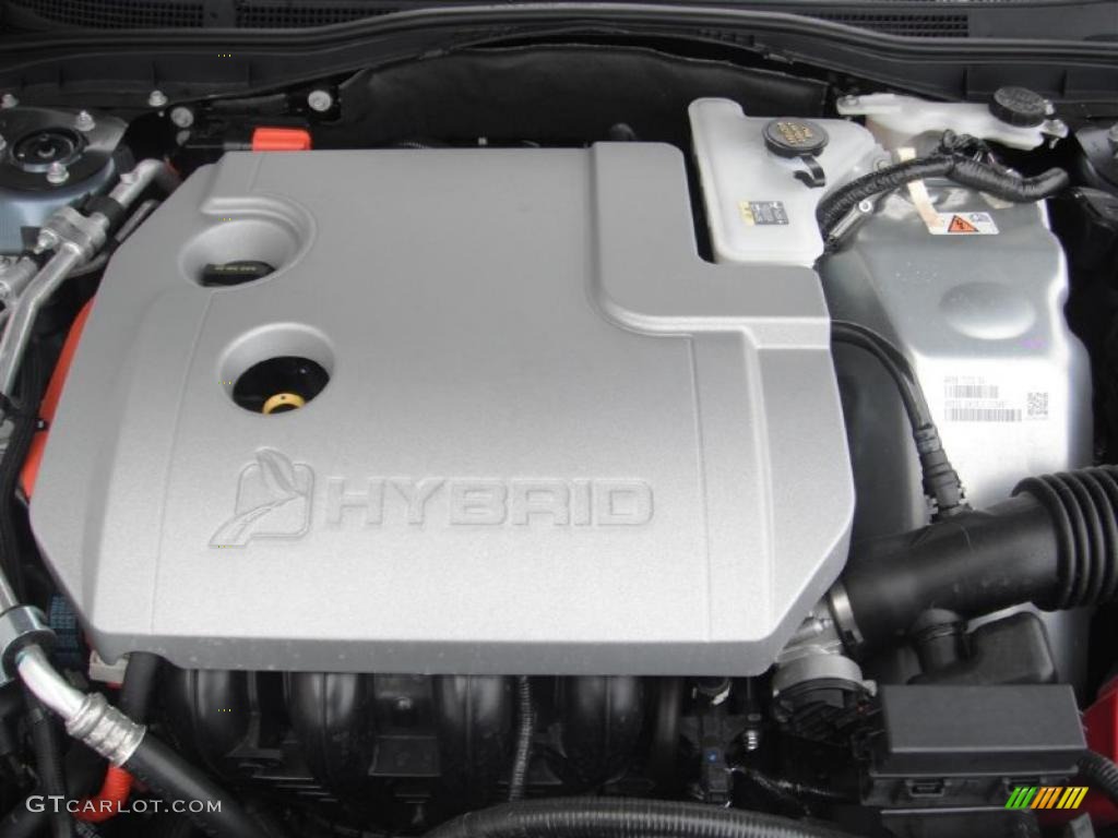 2011 Ford Fusion Hybrid 2.5 Liter Atkinson Cycle DOHC 16-Valve VVT 4 Cylinder Gasoline/Electric Hybrid Engine Photo #45539943