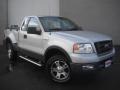 2005 Silver Metallic Ford F150 FX4 Regular Cab 4x4  photo #2