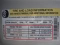 Info Tag of 2005 F150 FX4 Regular Cab 4x4