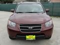 2007 Dark Cherry Red Hyundai Santa Fe GLS  photo #8