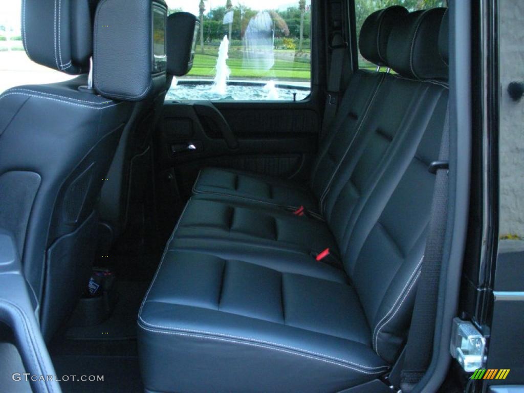 designo Black Interior 2011 Mercedes-Benz G 55 AMG Photo #45545061