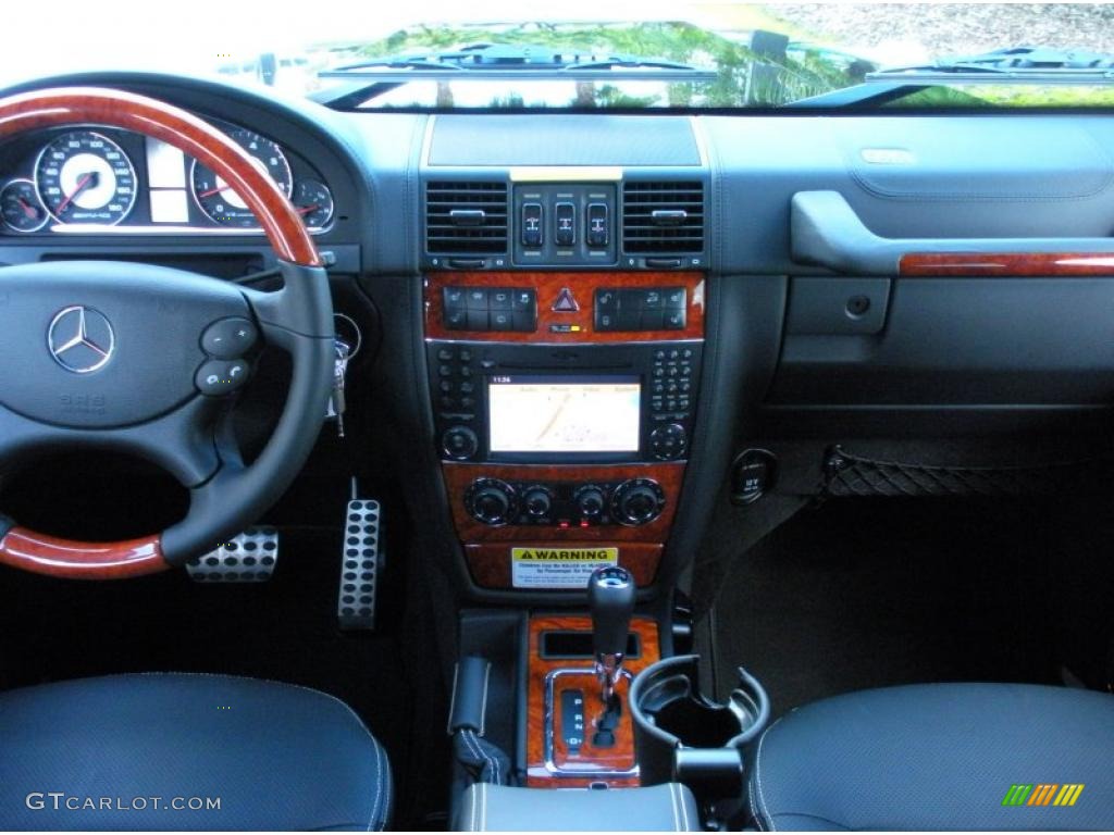 2011 Mercedes-Benz G 55 AMG designo Black Dashboard Photo #45545118