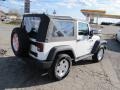2009 Stone White Jeep Wrangler X 4x4  photo #6