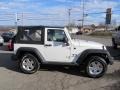 2009 Stone White Jeep Wrangler X 4x4  photo #7