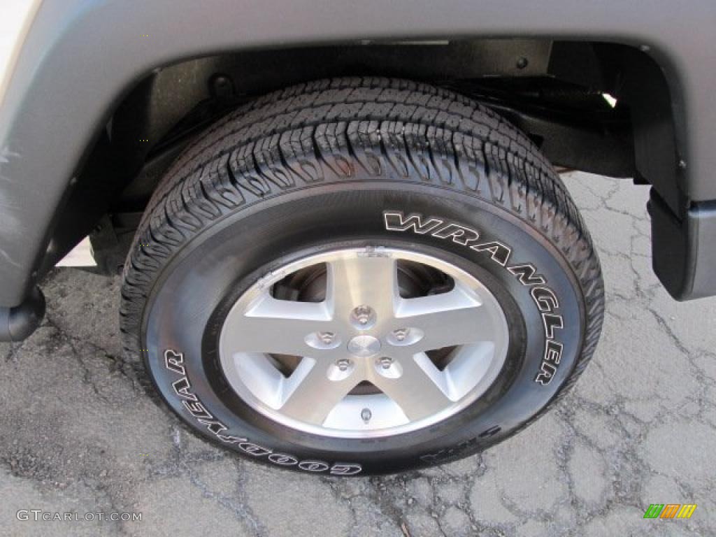 2009 Wrangler X 4x4 - Stone White / Dark Slate Gray/Medium Slate Gray photo #10