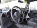 2009 Stone White Jeep Wrangler X 4x4  photo #17