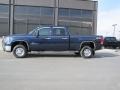 2009 Midnight Blue Metallic GMC Sierra 2500HD SLE Crew Cab 4x4  photo #1