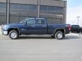 Midnight Blue Metallic 2009 GMC Sierra 2500HD SLE Crew Cab 4x4