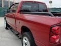 2007 Inferno Red Crystal Pearl Dodge Ram 1500 Lone Star Quad Cab 4x4  photo #5