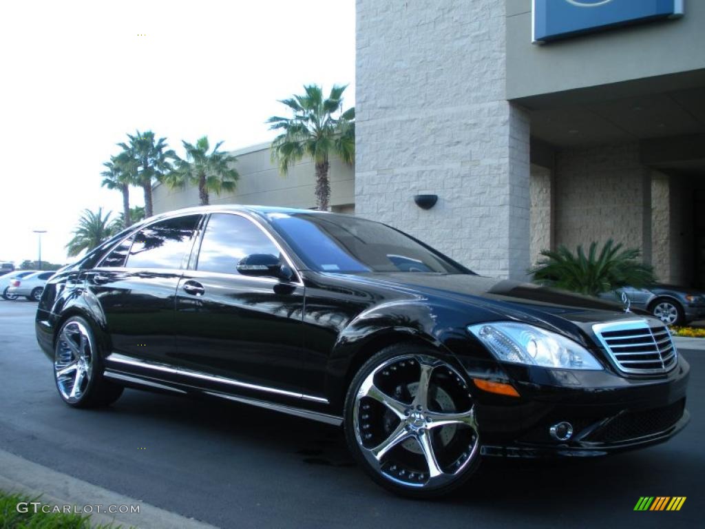 2007 Mercedes-Benz S 550 Sedan Custom Wheels Photo #45546881