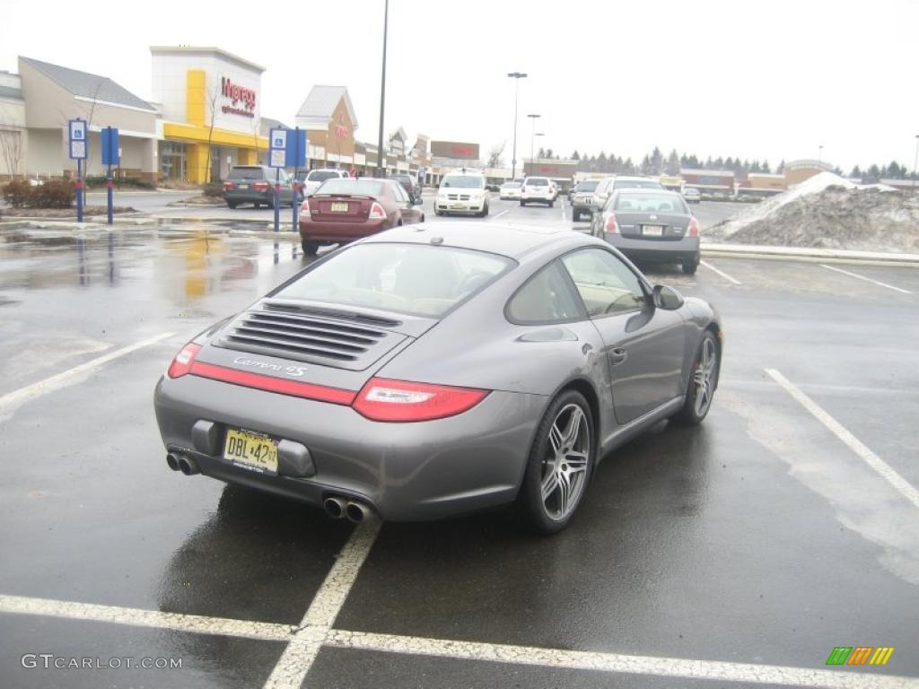 Meteor Grey Metallic 2010 Porsche 911 Carrera 4S Coupe Exterior Photo #45547053