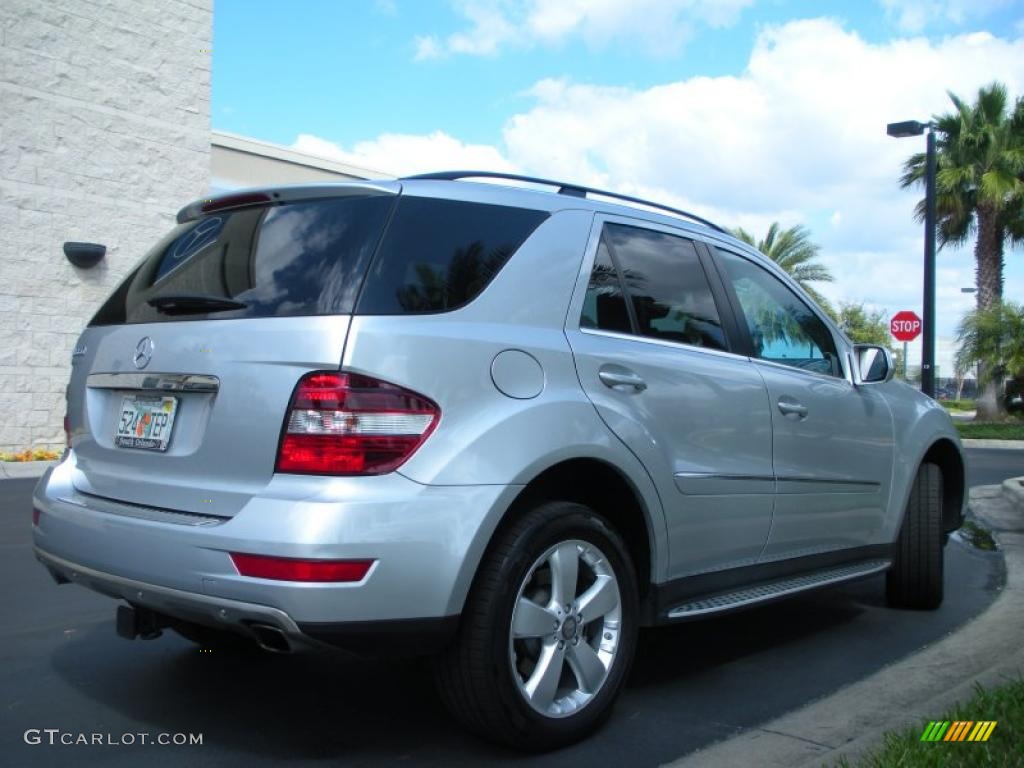 Iridium Silver Metallic 2010 Mercedes-Benz ML 350 Exterior Photo #45548733